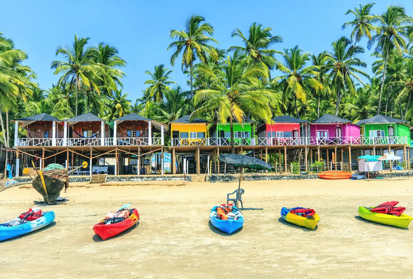 Palolem beach, GOA, India Palolem beach, GOA, India